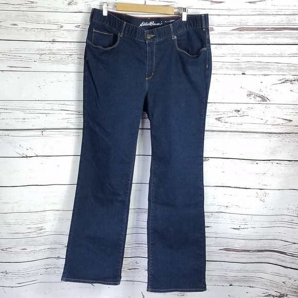 Eddie Bauer Denim - Eddie Bauer curvy boot cut jeans